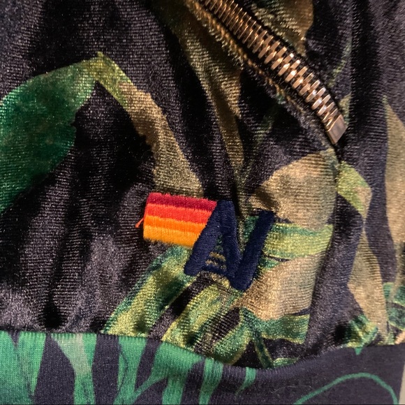 *SOLD* Aviator Nation Tiger Velour Hoodie Large - Picture 5 of 15